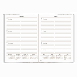 8 x 11 Desk Planner Refills