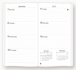 Wirebound 3 x 6 Agenda Refills